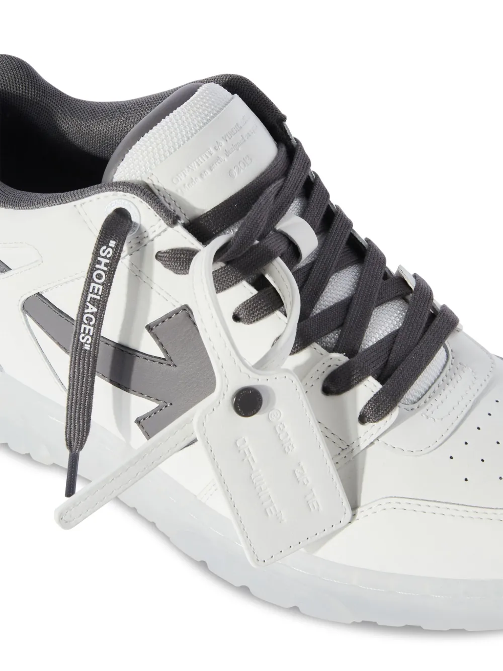 OFF-WHITE OUT OF OFFICE TWO-TONE SNEAKERS