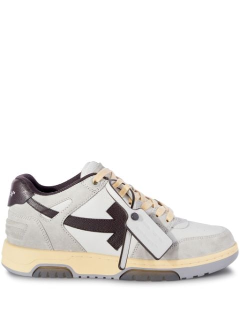 Off-White Out Of Office sneakers met colourblocking