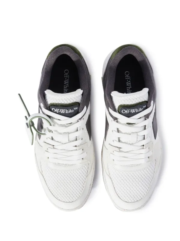 Off White Slim Out Of Office colour block Sneakers White FARFETCH UK