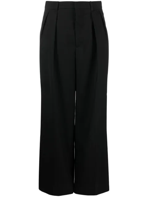 WARDROBE.NYC pleated wide-leg trousers