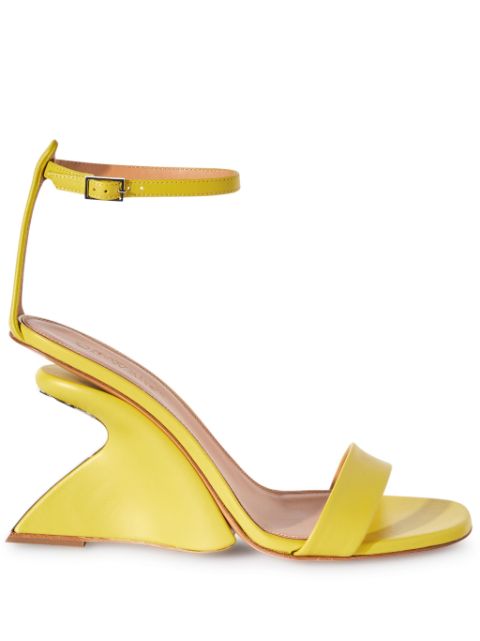 Off-White Jug wedge-heel leather sandals