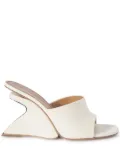 Off-White Jug wedge-heel leather mules