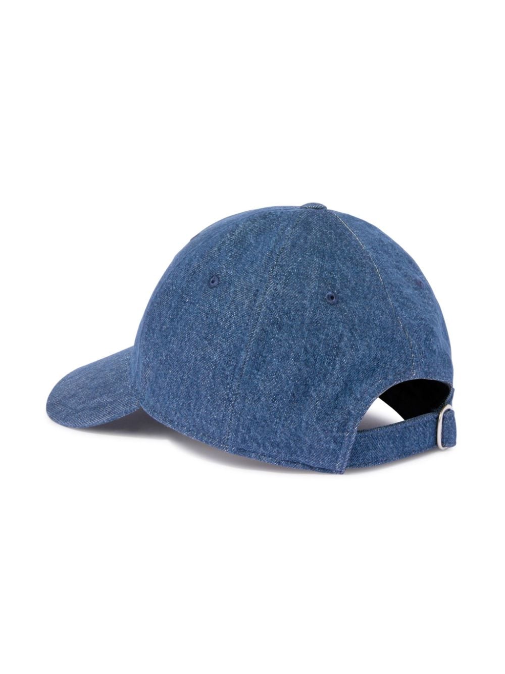 Shop Off-white Arrows-motif Denim Baseball Cap In Blue