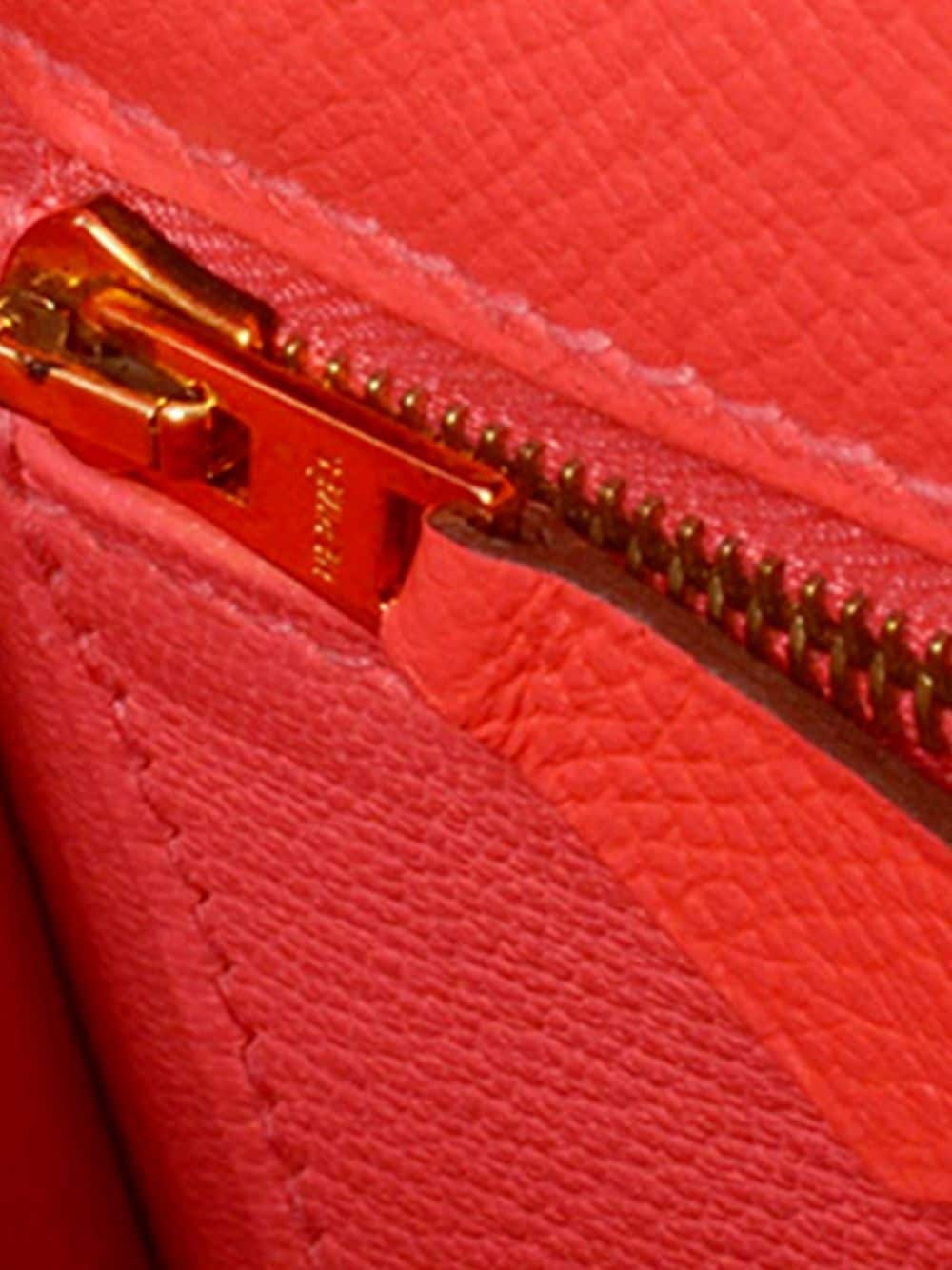 Pre-owned Hermes 2016  Epsom Kelly Sellier 28 In Pink
