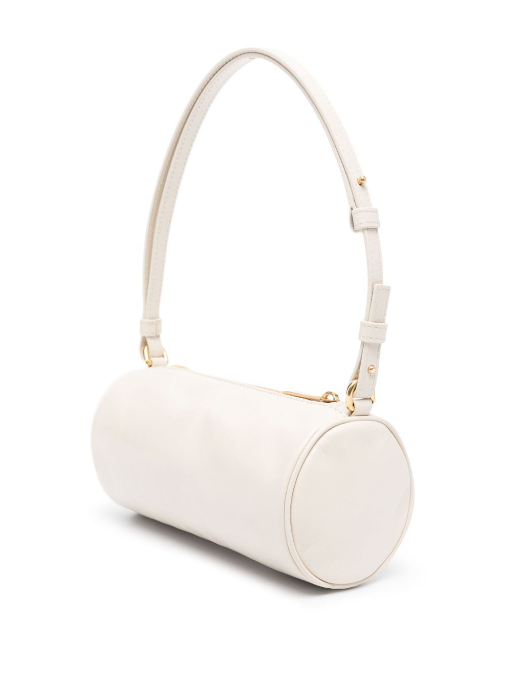 Shop Off-white Torpedo Leather Mini Bag In Weiss