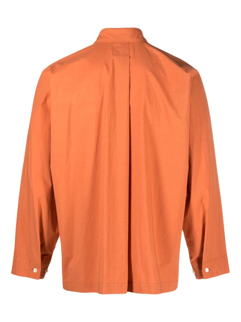 Homme Plissé Issey Miyake Katoenen overhemd Oranje