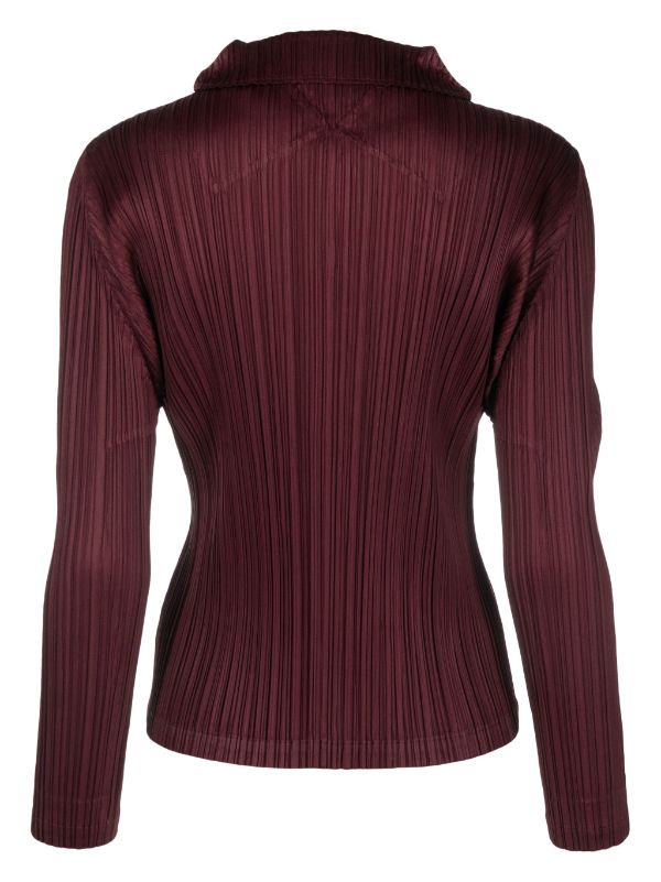 Pleats Please Issey Miyake MC October Pleated Top - Farfetch