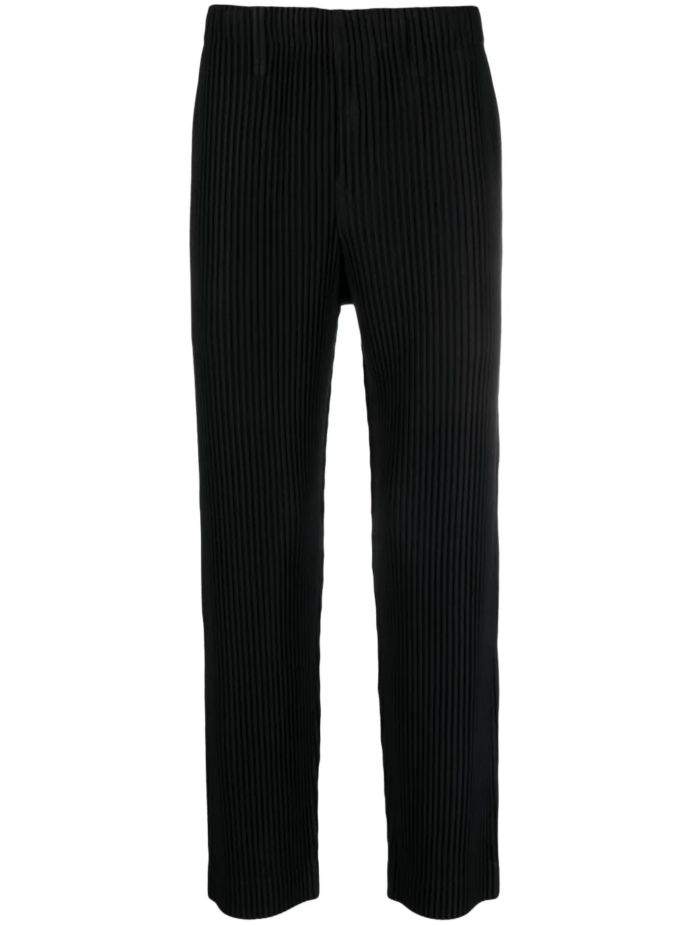 Homme Plissé Issey Miyake Monthly Colours September plissé trousers – Black