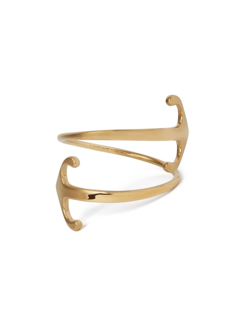 Shop Off-white Mono Arrow Bracelet In Gold