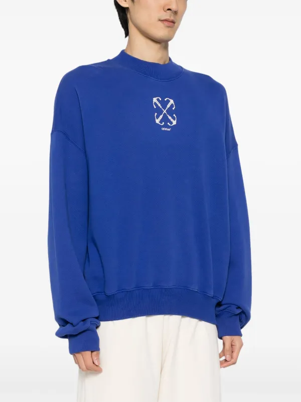 Off-White Arrows スウェットシャツ | ブルー | FARFETCH JP