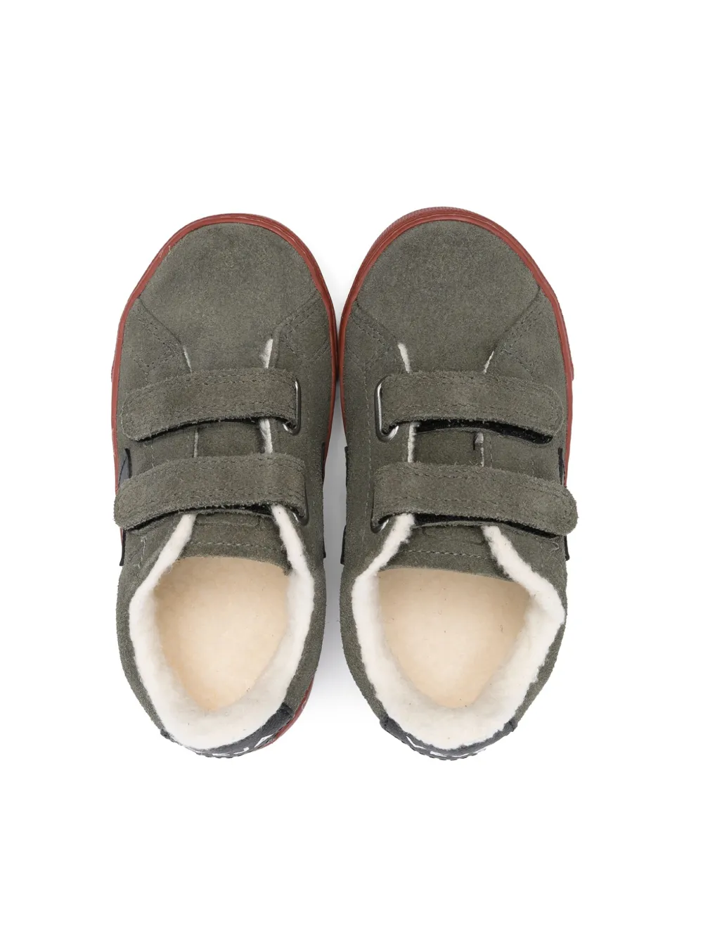 VEJA Kids Esplar suede sneakers Green