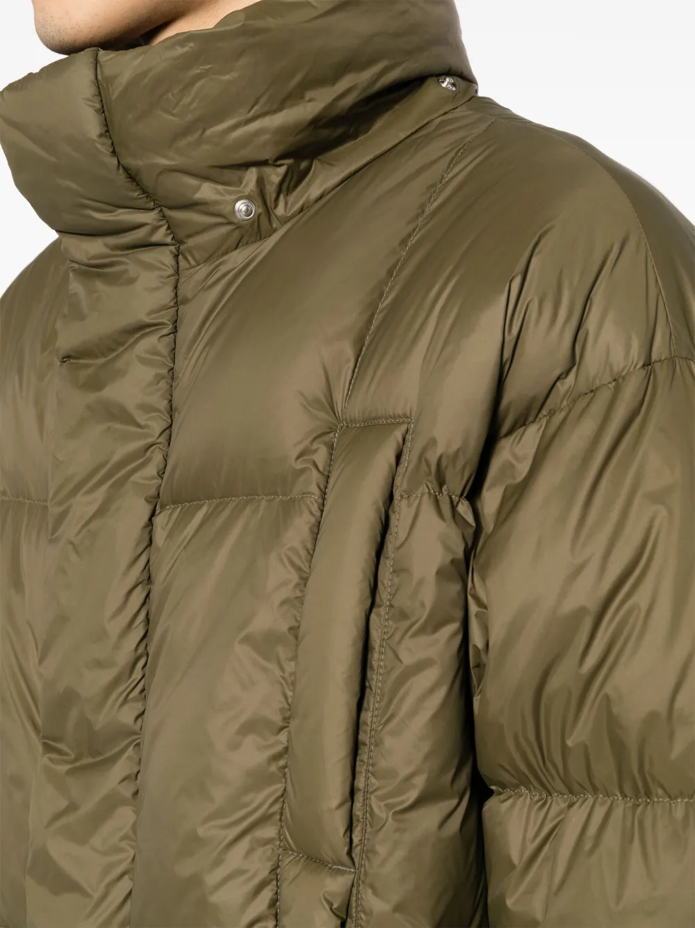 Andrew Detachable-Hood Padded Jacket