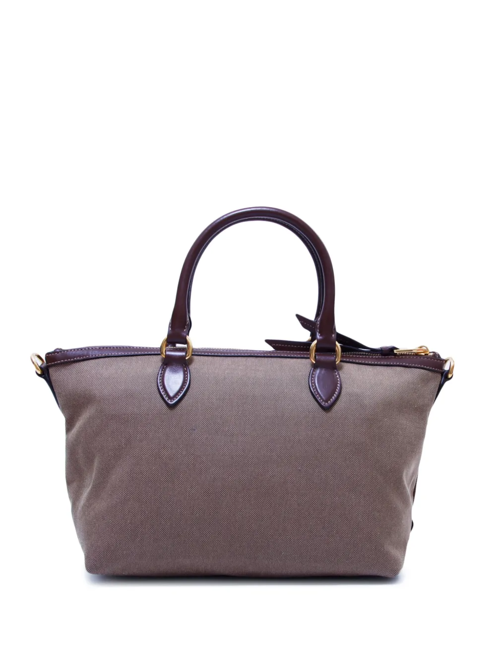 Prada Pre-Owned Shopper met jacquard - Bruin