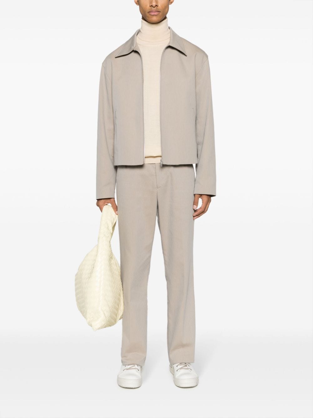 Jil Sander Fijngebreide coltrui - Beige