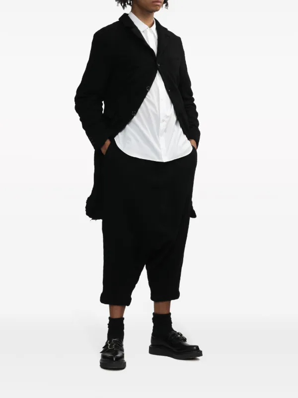 美品 BLACK COMME des GARCONS サルエル クロップドパンツ Black Comme Des Garçons クロップド サルエルパンツ | ブラック