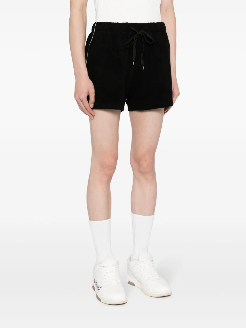 BLUE SKY INN Shorts van badstof Zwart