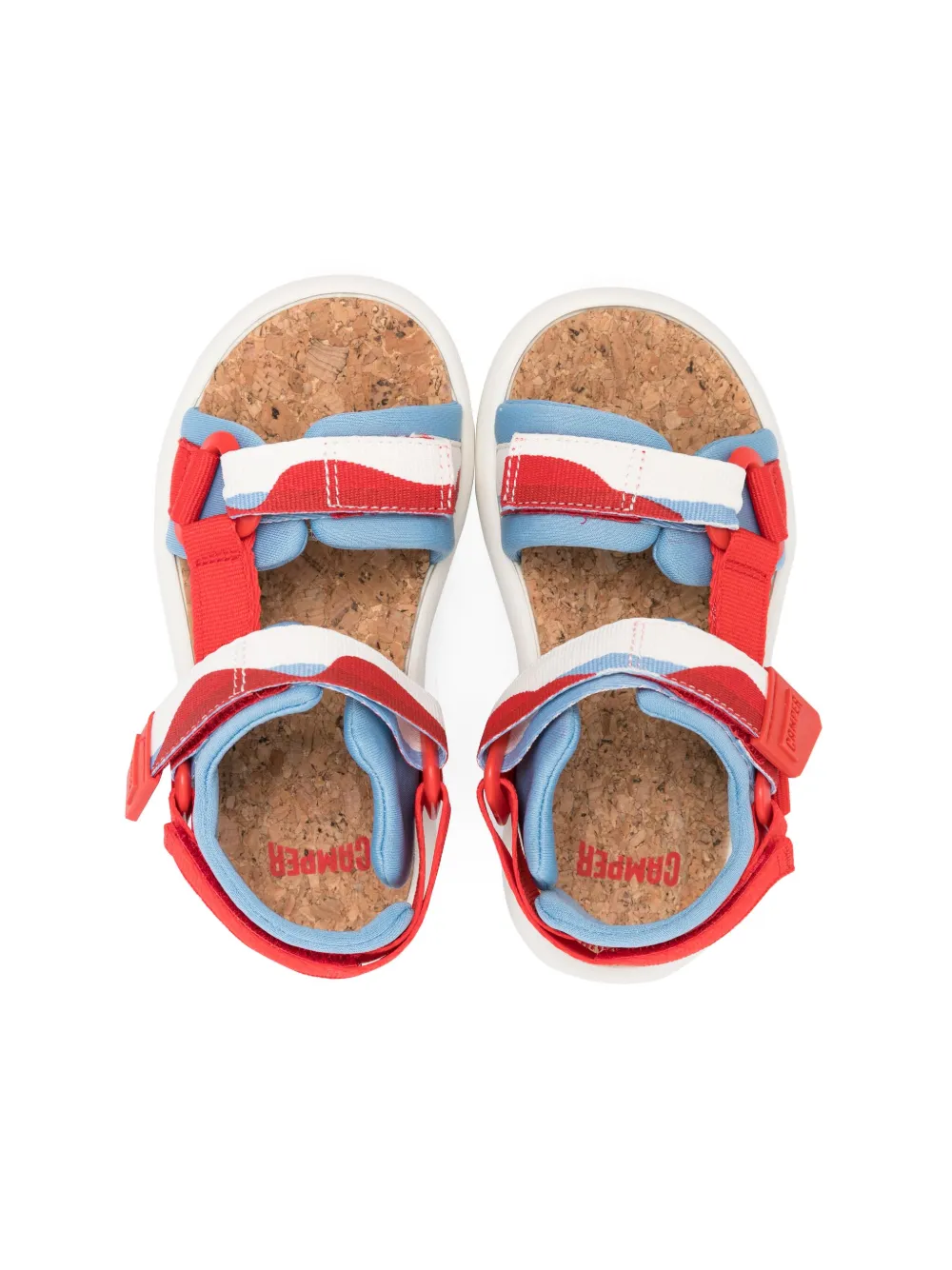 Shop Camper Pelotas Flota Sandals In Blue