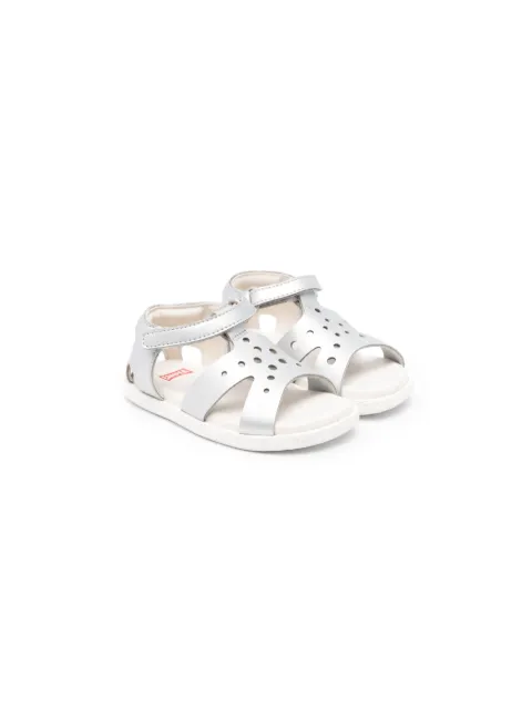 Camper Kids Miko Twins perforated leather sandals