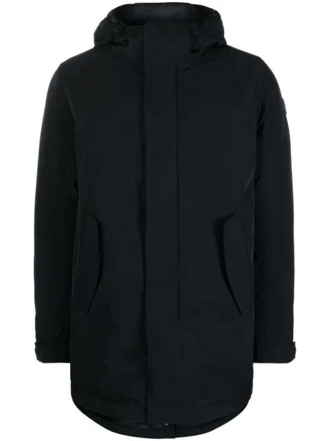 Colmar appliqué-logo hooded jacket