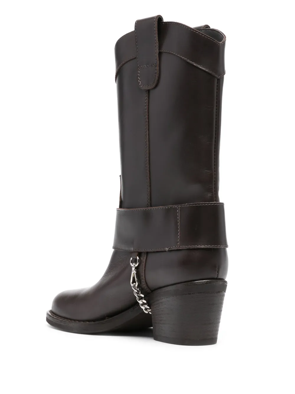 70mm Logo-Plaque Boots