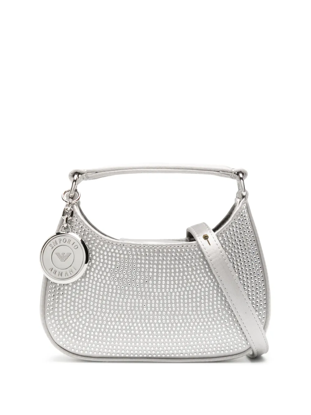 Emporio Armani crystalembellished Satin Mini Bag Farfetch