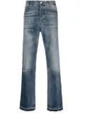 Department 5 stonewashed straight-leg trousers - Blue