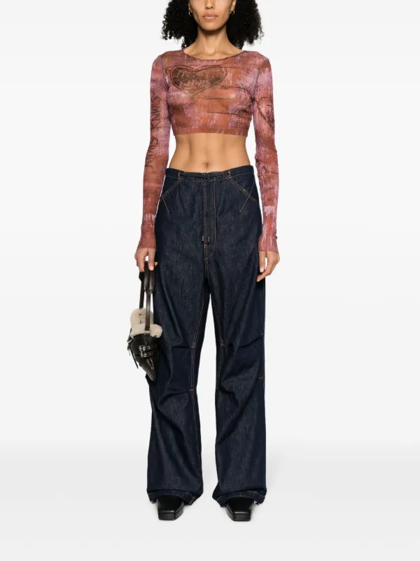 デイジー 【SALE中】❗️ DARKPARK Daisy ワイドジーンズ | ブルー | FARFETCH JP