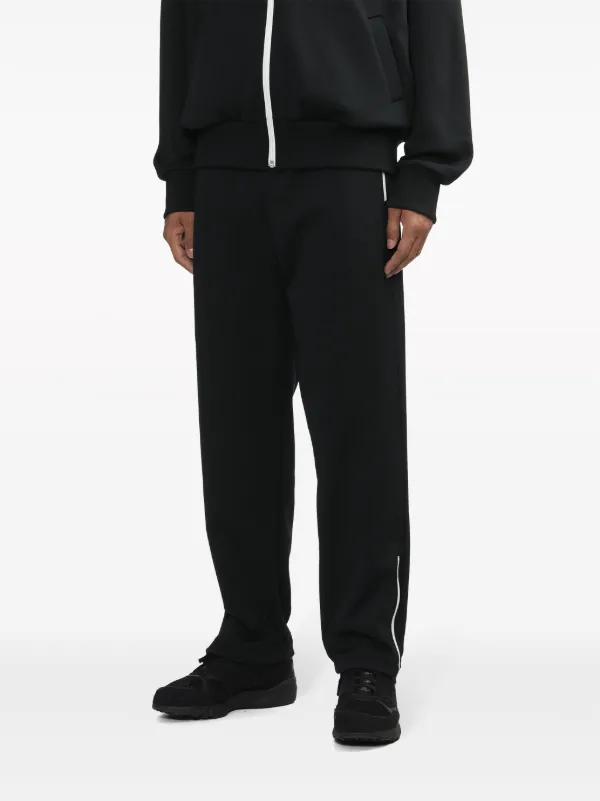 Straight Track Pants with Elasticated Waistband