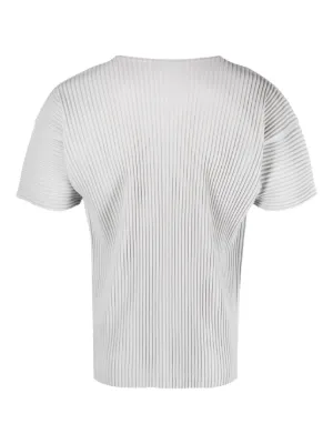 S/S2001Issey Miyake panneledsheert-shirt