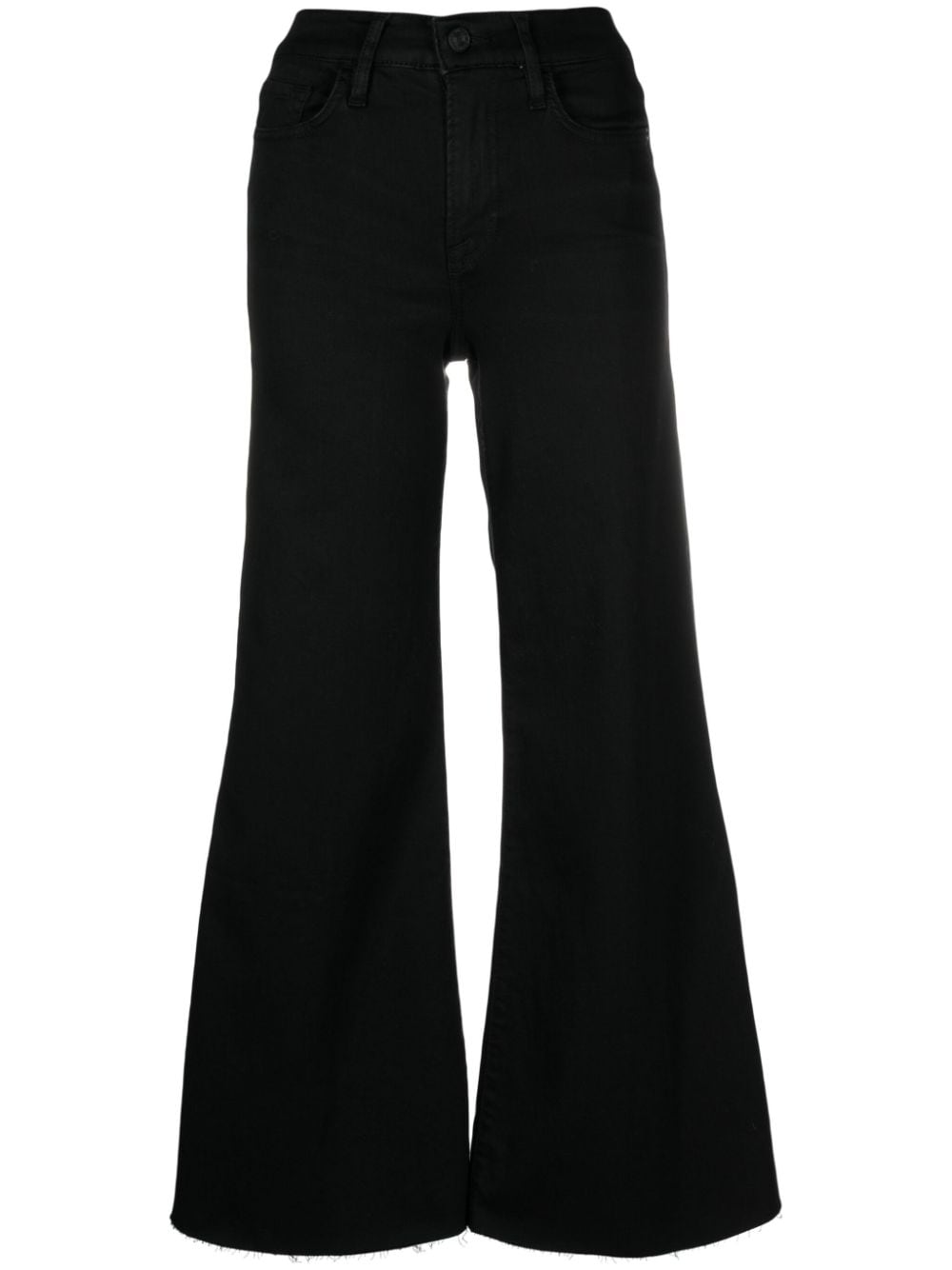 FRAME Le Palazzo high-rise wide-leg Jeans - Farfetch