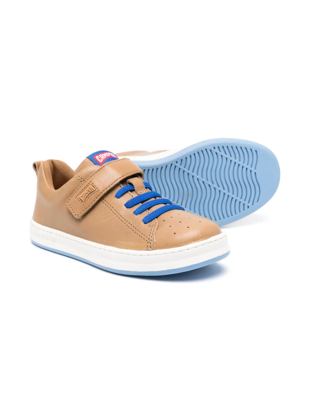 Shop Camper Runner Lace-up Sneakers In Brown