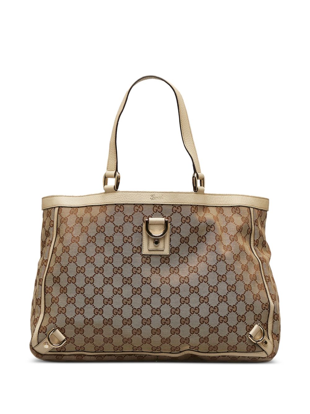 Gucci Pre-Owned Abbey GG canvas tote bag - Brown