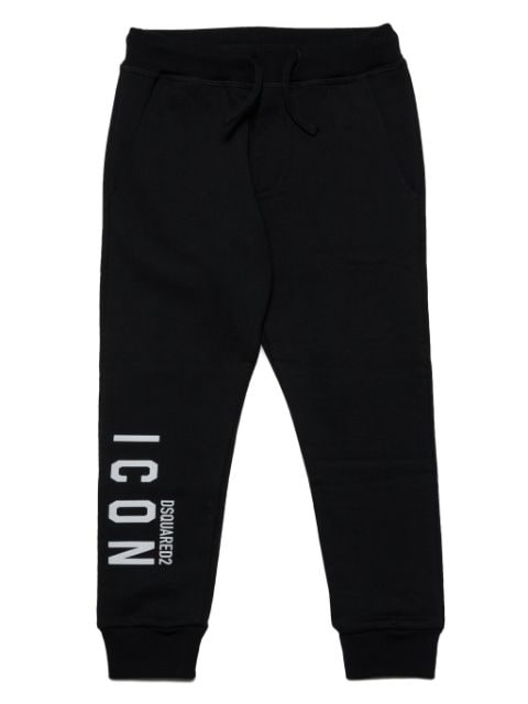 Dsquared2 Kids logo-print cotton track pants