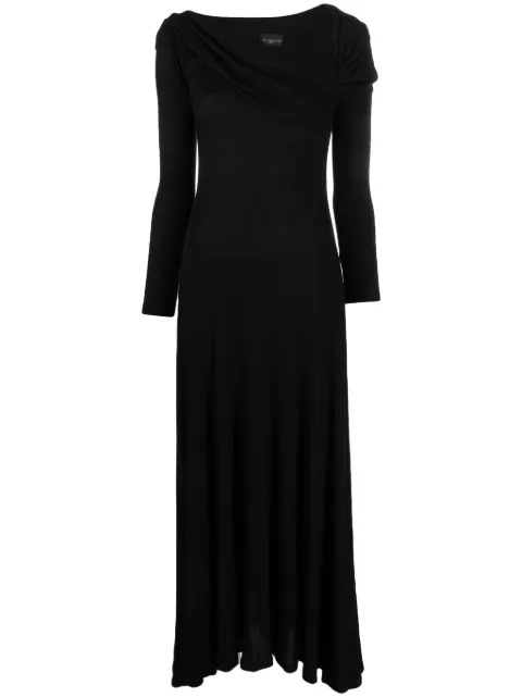 Weinsanto draped asymmetric maxi dress