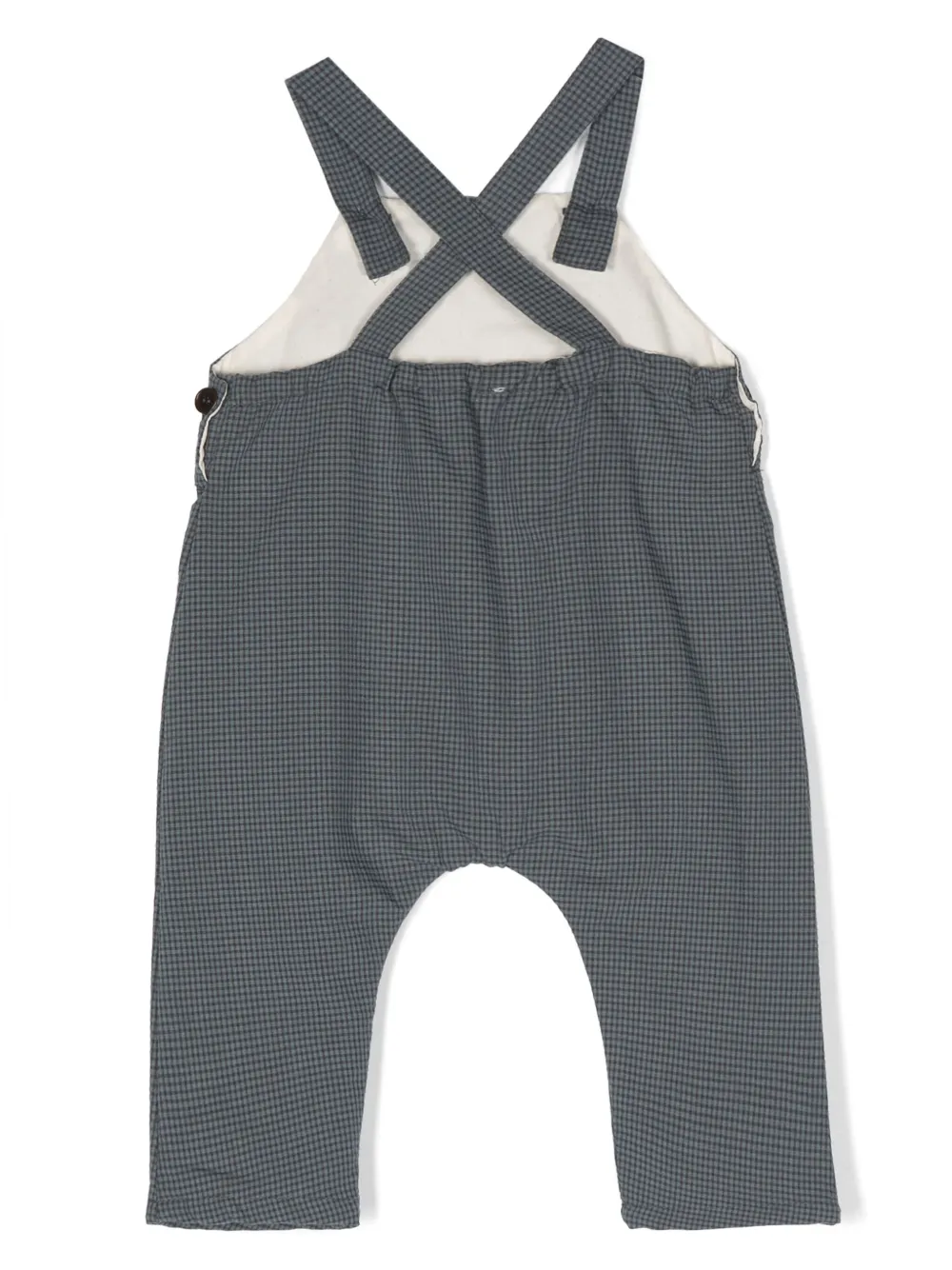 Babe And Tess Tuinbroek met vierkante hals - Blauw