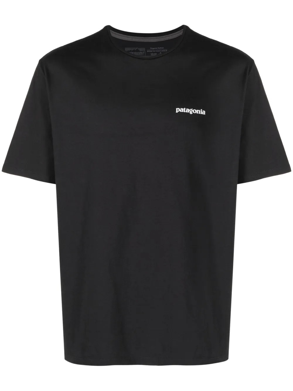 Patagonia T-shirt met logoprint Zwart