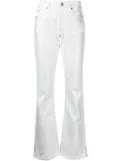 P.A.R.O.S.H. low-rise bootcut-leg jeans - White