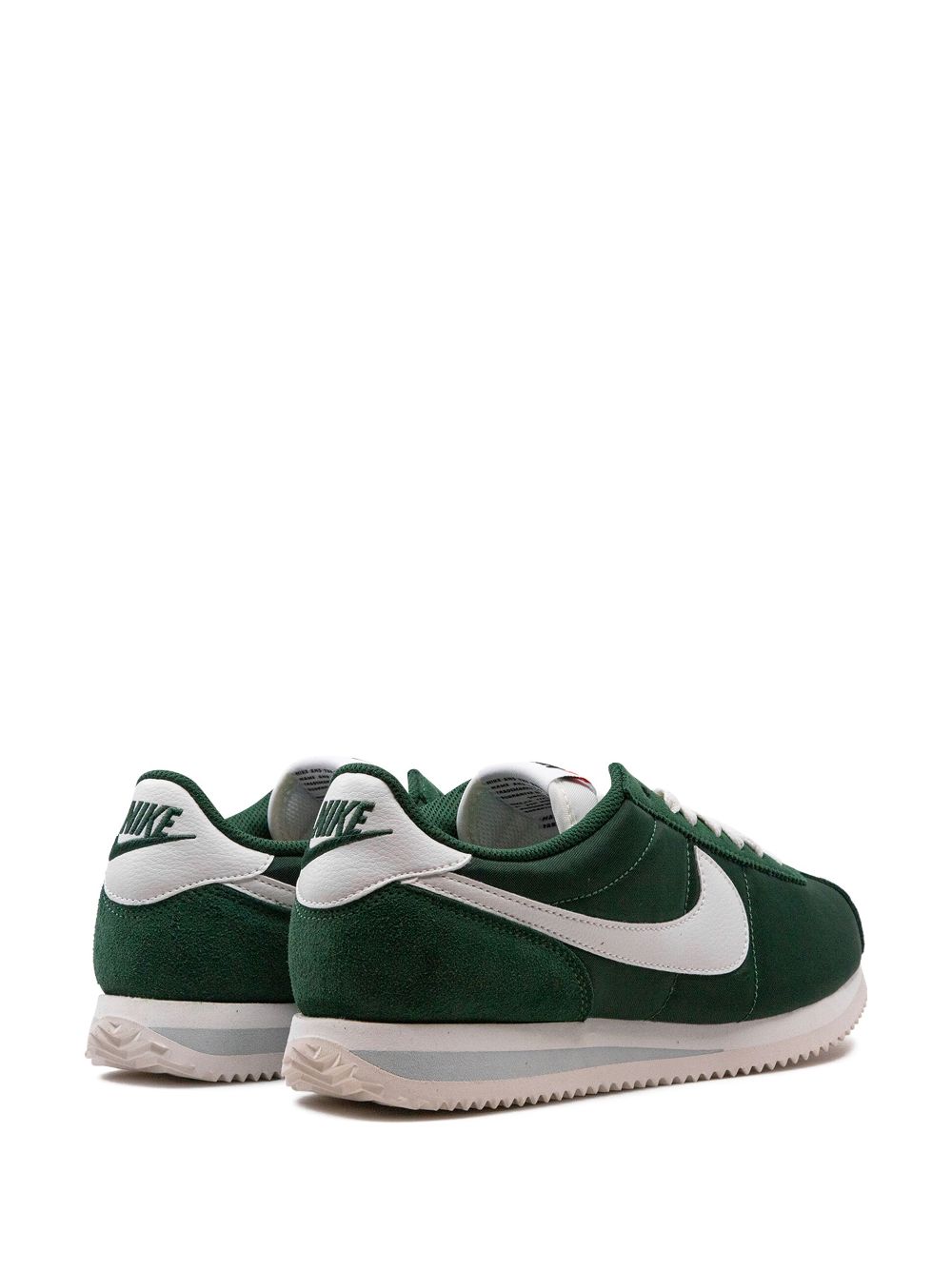 Shop Nike Cortez Suede Sneakers In Green