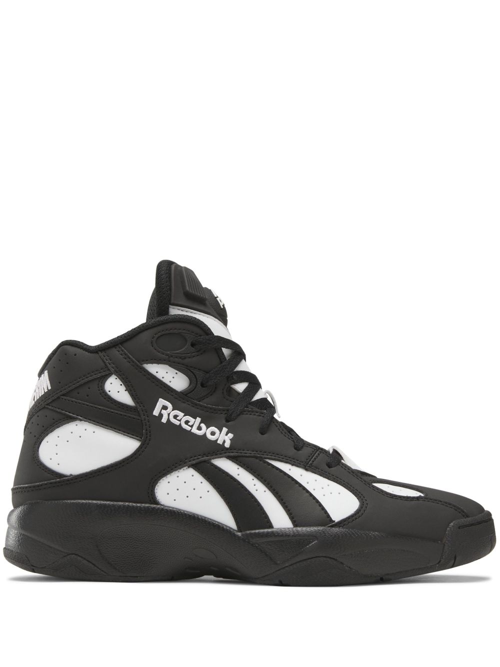 Reebok Pump Vertical high-top panelled sneakers Core black white core black