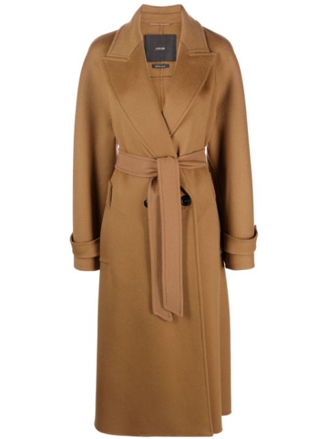 Max Mara belted cashmere coat