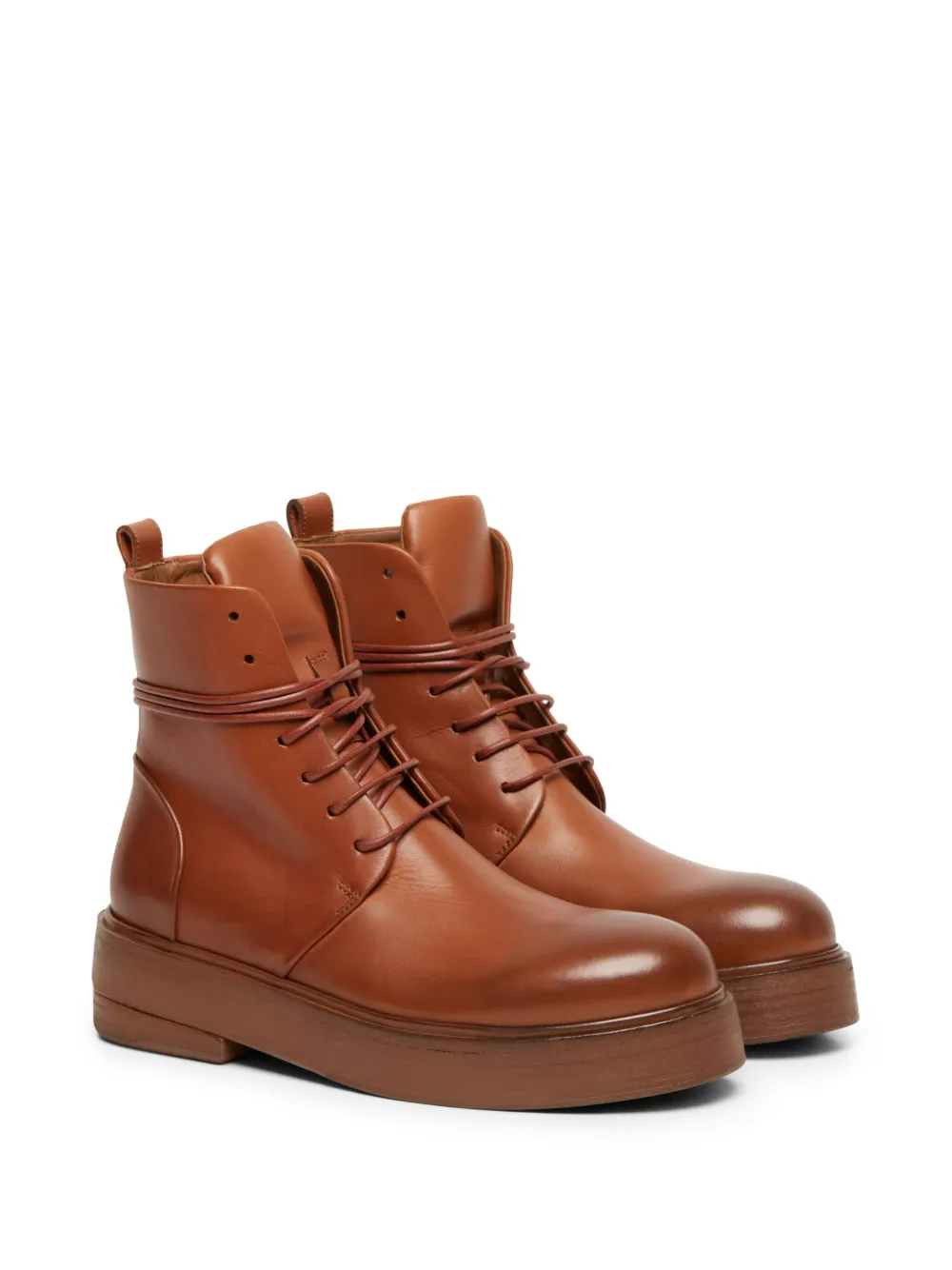 Marsèll Zuccolona leather boots - Bruin