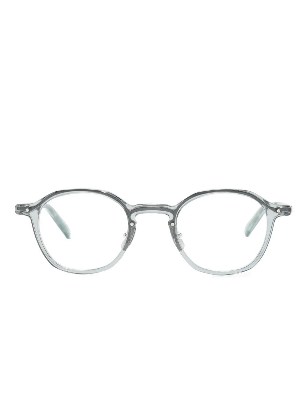 YELLOW PLUS round-frame glasses | Grey | Image 1