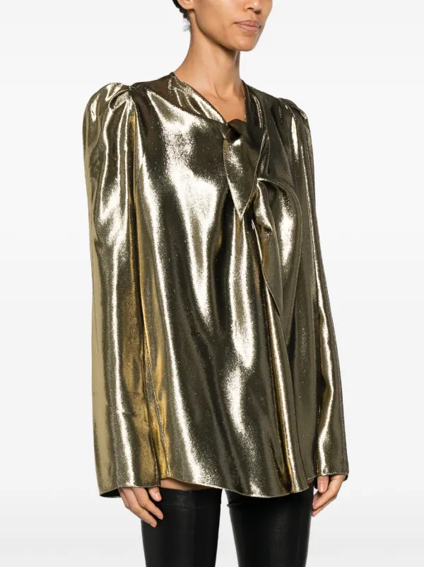 Petar Petrov The Dance metallic-finish Minidress - Farfetch