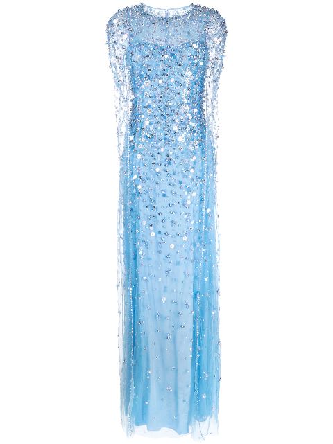 Jenny Packham Songbird beaded maxi dress Women