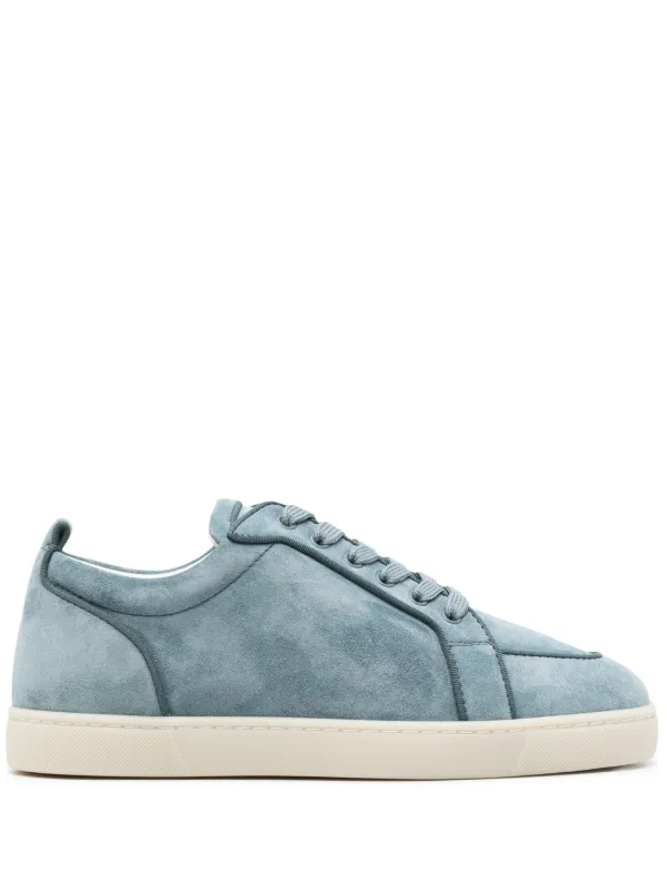 Christian Louboutin Louis Suede Sneakers Blue FARFETCH AO