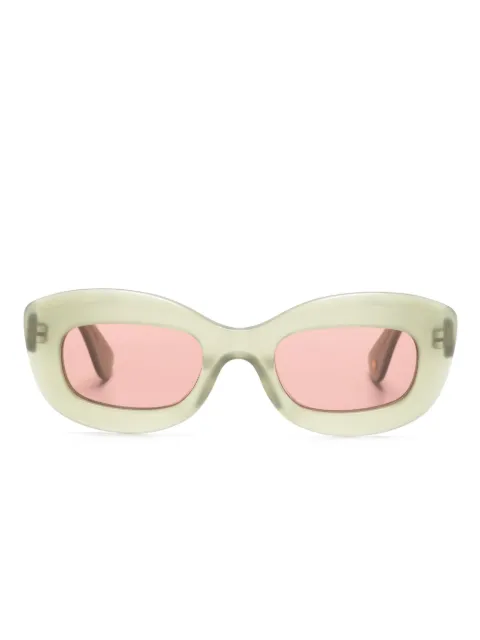 Garrett Leight Dolores round-frame sunglasses
