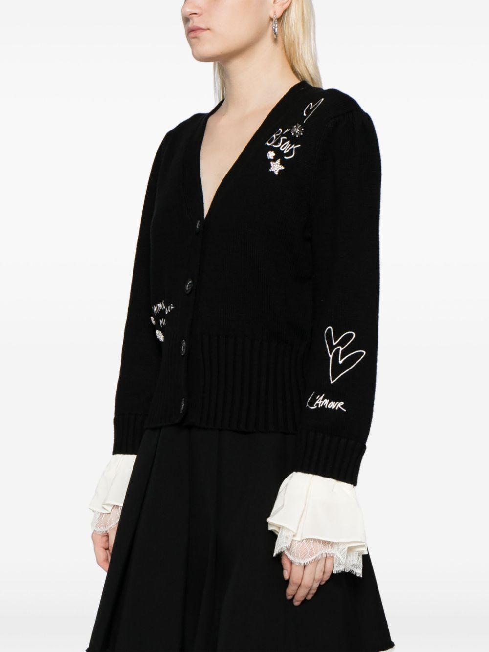 Cinq A Sept Emilee Embroidered Cardigan - Farfetch