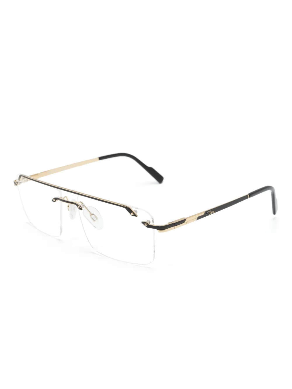 Cazal 7100 bril met vierkant montuur - Zwart