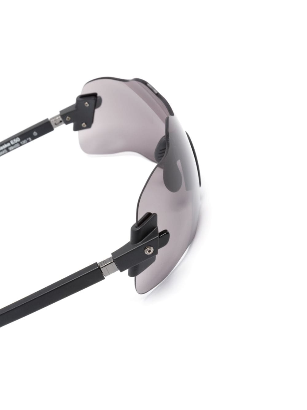 Shop Kuboraum E90 Rimless Lenses Sunglasses In Black