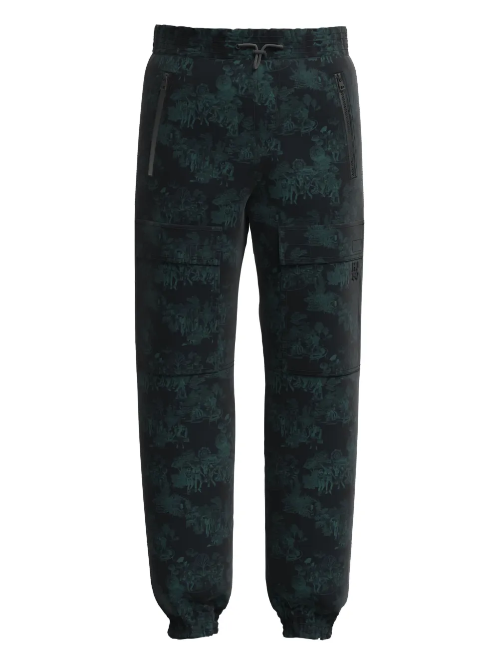 HUGO Calça com padronagem de logo | Preto | Image 1